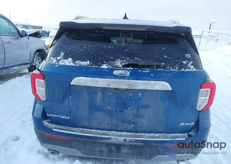 2022 Ford Explorer Limited из США, поврежденный, VIN 1FMSK8FHXNGA99242